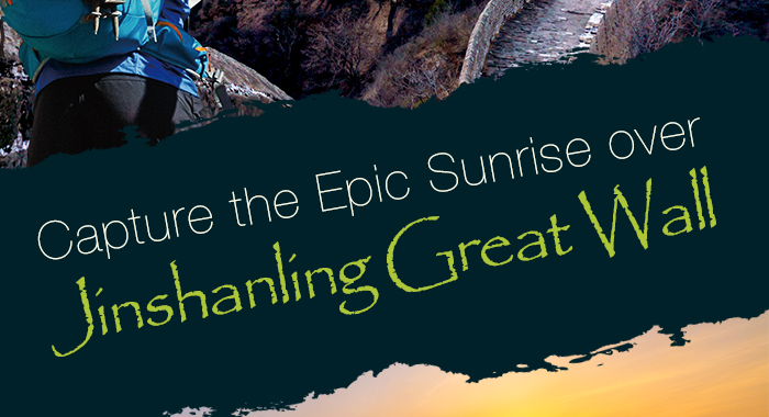 Capture the Epic Sunrise over Jinshanling Great Wall